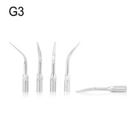 5 sztuk/paczka stomatologiczny skaler ultradźwiękowy skalowanie wskazówka G1 G2 G3 G4 G5 porady Fit EMS dzięcioł rękojeść stomatologia Instrument 4